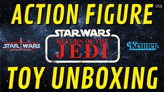 Kenner Star Wars 3 3/4” Action Figure & 80’s Ewok POTF Toy Unboxing