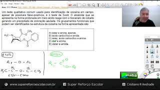 MABA CONCURSOS  -   FGV  - 2022  -  QUÍMICA  -  FUNÇÕES ORGÂNICAS  -  Com prof. Cristiano Andrade