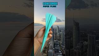 Concorde Paper Plane #104 #shorts #paperplane #paperairplane