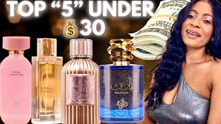 My Top “5” Arabian Fragrances Under 💰$30 | Money Well Spent