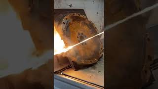 LASER versus rusty flywheel