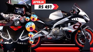 New Aprilia rs 457 Finally Is Here 🔥 India Price ? Better Than - KTM RC 390 or Ninja 400