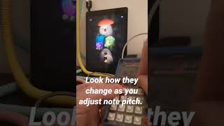 Pocket Operator with iPad ios app Chantlings - some tips