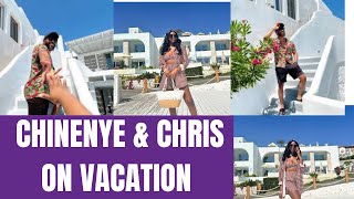 Chris Okagbue &Chinenye Nnebe on a vacation. See fans reaction . #chrisokagbue #chinenyennebe