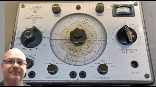 Grundig AS2 AM FM Abgleichsender 6031 0-115MHz test teardown