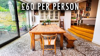 COOLEST VACATION RENTALS – £60 Per Person London Designer Airbnb!