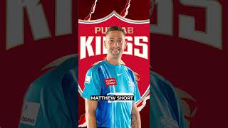 Jonny bairstow replacement Matthew Short Punjab Kings IPL 2023