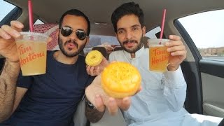 تجربة المنيو الصيفي من تيم هورتنز  Tim Hortons