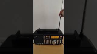 Radio Free Asia, Tecsun S 2000, Mini Whip Chirio, and antenna stilo