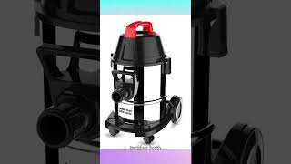 UAmerican MICRONIC- Wet & Dry Vacuum Cleaner, 21 Litre Stainless Steel with Blower & HEPA Filte