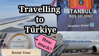 Travel To Tűrkiye / Turkish Airlines / Darussaade Hotel and Room Tour / Tűrkiye Travel Series