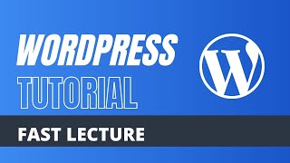 Wordpress Tutorial for beginners