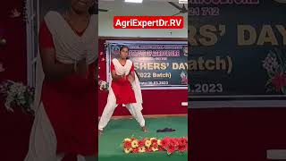 Agri Students fun dance video|Fresher's day function junior vs senior #trending #girlsdance #girls