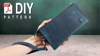 #DIY #pattern Handbag - Long wallet - Clutch bag ( #tutorial ) #asmr #7