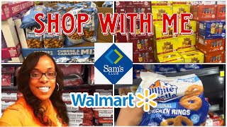 Shop with me at Sam’s Club and Walmart|grocery shopping|