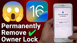 Permanently Unlock iCloud Activation Lock Without Apple iD ( Remove Owner Locked Without Bypass )