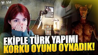 EKİPLE TÜRK YAPIMI KORKU OYUNUNU OYNADIK! #1 | Frightened