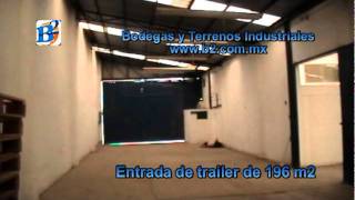 BODEGA EN RENTA EN ZONA DE AV. TECNOLOGICO Y PASEO TOLLOCAN, TOLUCA