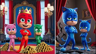 PJ Masks | ROYAL FAMILY or POOR FAMILY - Catboy's Family Story