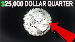 Extremely Rare 1993 Canadian Mule Quarter