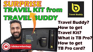 Travel Buddy App | How to get Travel Kit | Travel Buddy PRO card #travelbuddy #influencer