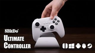 O novo controlador sem fio 8BitDo Ultimate com docking station é uma análise incrível do gamepad