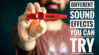 Top 10 sounds you can try on your Kazoo