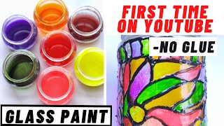 DIY Glass Paint | How To Make Glass Paint At Home|No Glue|Easy DIY |Minitha Abraham