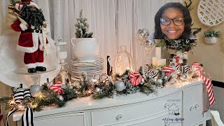 Christmas Buffet Clean and Decorate With Me