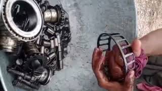 HiNo FB trailer front wheel bearing replacement#shorts