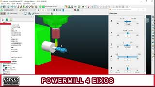 PowerMill 4 Eixos | CNC Treinamentos