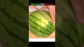 Watermelon Decoration || #sandeepIT #shorts  #youtubeshorts #shortvideo @CrazyXYZ