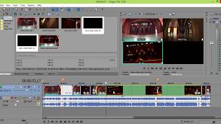 Sony Vegas: Инструмент мультикамера