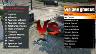 [GTA5/PS3] We Are Ghosts 1.0.1 vs Extortion 4.1 (beta) | testeando protecciones | SICK #2