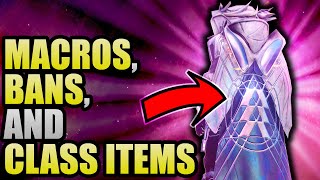 Macro Loot Farming, Bans, and Exotic Class Items (My thoughts on what's going on) | Destiny 2