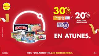 Aprovecha 30% de dto en atunes.