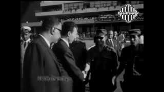 مصر - جمال عبد الناصر يستقبل هواري بومدين 1967