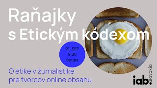 RAŇAJKY S ETICKÝM KÓDEXOM