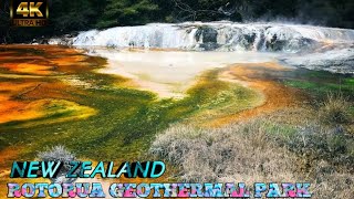 Rotorua Geothermal Park || New Zealand || 4K HD Video