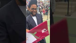 Kendrick Lamar appears at Compton College ceremony!