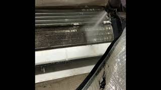 SPLIT AC HOW TO Service with pressure washer VERY easy…?