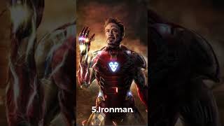 Top 5 strongest superhero in MCU #shorts #youtubeshorts #superhero