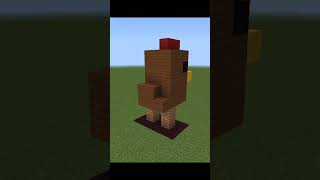 Rooster in Minecraft #shorts