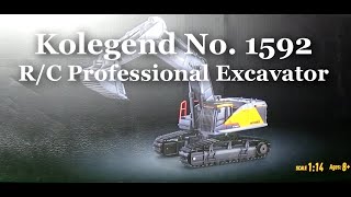 Kolegend  No.1592  R/C Professional Excavator