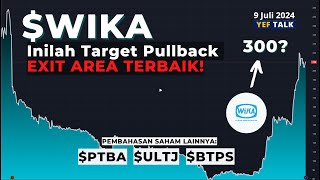 Analisa & Prediksi saham $WIKA YEFTalk edisi 9 Juli 2024