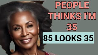 85 Years Old Lady Looks 35 People are Shocked - Anti-aging home Tips