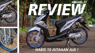 REVIEW MODIFIKASI BEAT FI THAILOOK SIMPLE CUMAN 10 JUTAAN AJA BISA KONTES ??!! Review Eps. 15