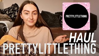 HUGE £250 PRETTY LITTLE THING HAUL SPRING 2021 incl. active wear, skincare, jackets, socks and more!