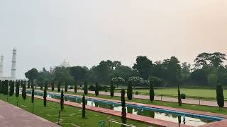 Sunrise at the Taj Mahal at Agra City, India