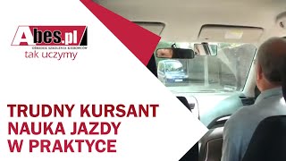 Nuka Jazdy Abes: Trudny kursant. Instruktor stanął przed wyzwaniem